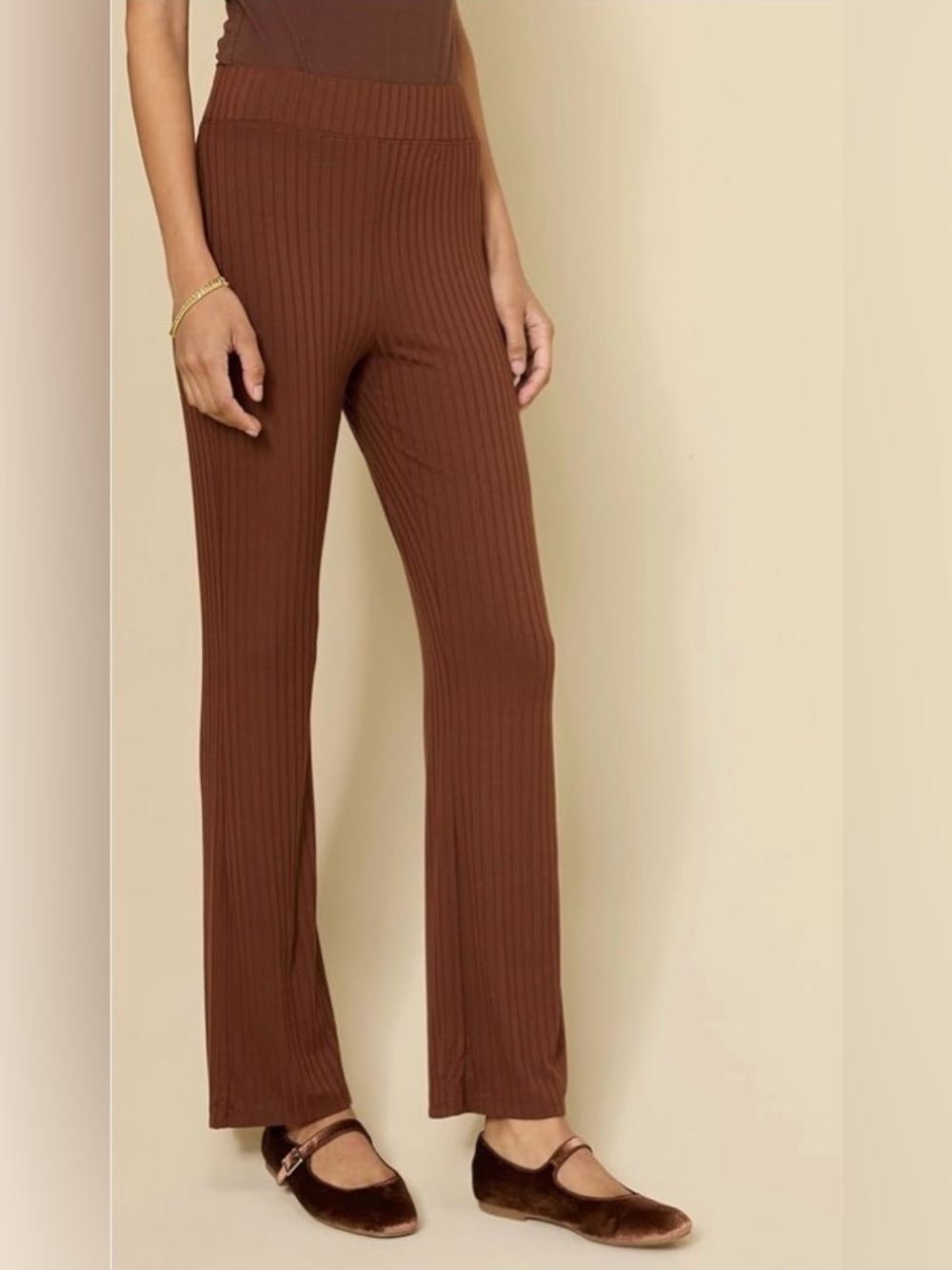 NWT~ Amazon Essentials Brown Pants~ Size: Small